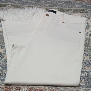 White Ankle‎ Cropped Jeans